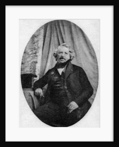 Louis Daguerre, French photography pioneer by Anonymous
