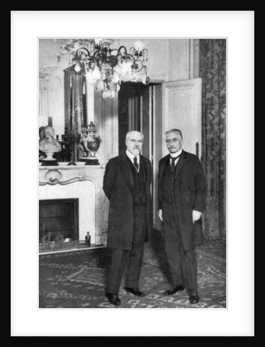 Raymond Poincare, French politician by Anonymous