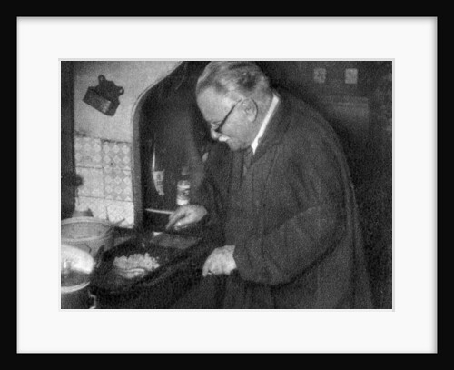 Prosper Montagne, French chef and author by Anonymous