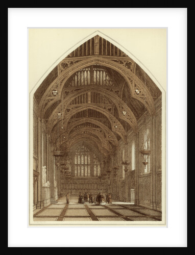 Guildhall interior, City of London by William Griggs
