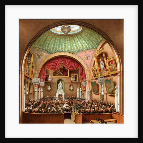 Council Chamber, Guildhall, City of London by William Griggs