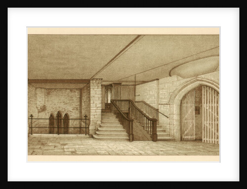 Area under Chamberlain's Court, Guildhall, City of London by William Griggs