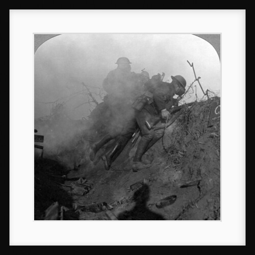 Trench warfare, Bourlon Wood, France, World War I by Realistic Travels Publishers
