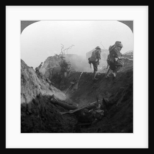 Trench warfare on the Hindenburg Line, Bellicourt, France, World War I by Realistic Travels Publishers