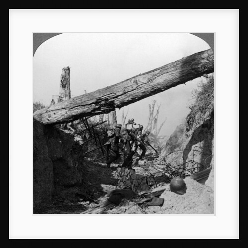 Trench warfare on the Wotan Line, Queant, France, World War I by Realistic Travels Publishers