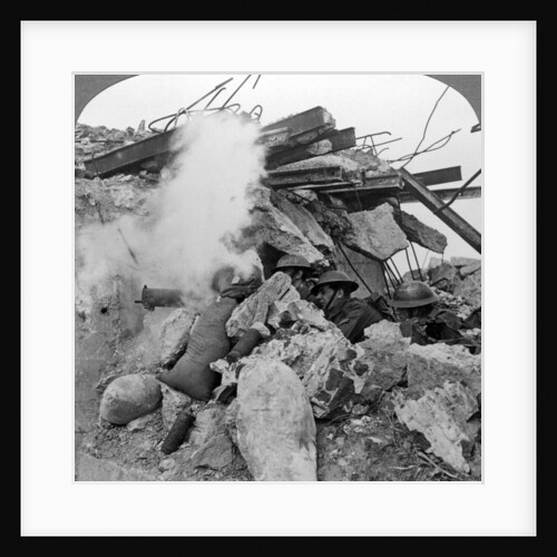 Machine gun nest, Poelcappelle, Belgium, World War I by Realistic Travels Publishers