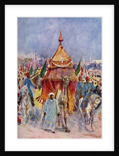 The procession of the Mahmal, Cairo, Egypt by Anonymous