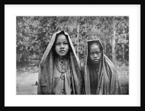 Malay girls, Sumatra, Indonesia by Anonymous