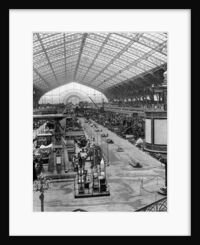 The Gallery of Machinery, Universal Exposition, Paris by Anonymous