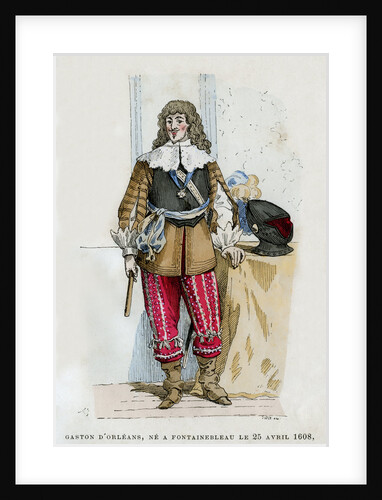 Gaston, Duc d'Orleans, commander of the armies under Louis XIII of France by Anonymous