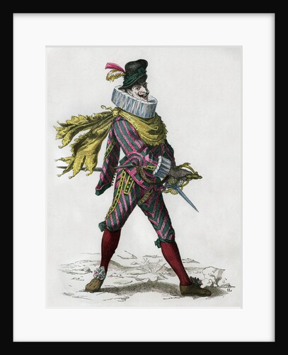 Matamore captain, hired killer, Spanish type by Anonymous
