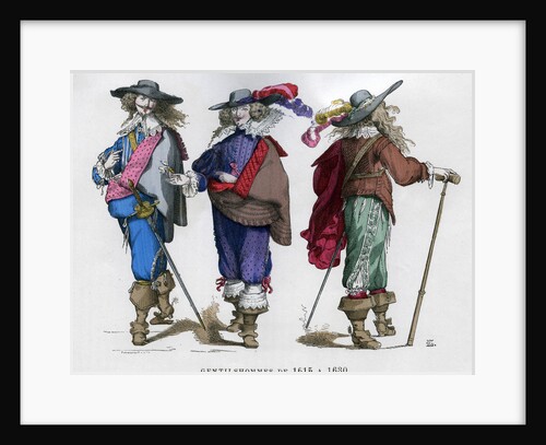 French gentlemen's costume by Anonymous