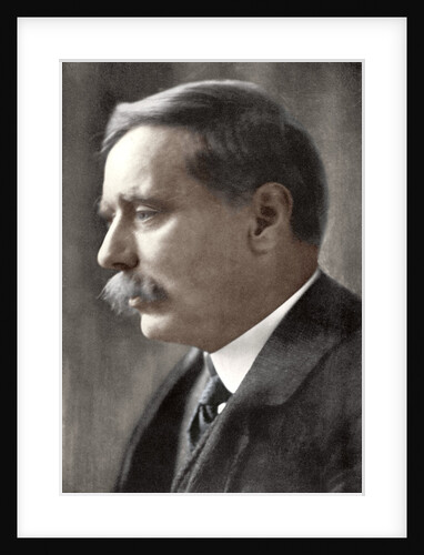 Herbert George Wells, British novelist by Emil Otto Hoppe