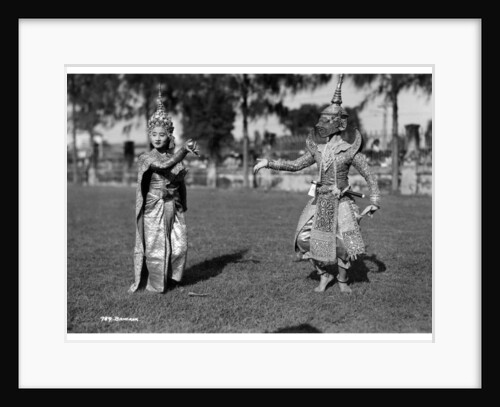 Dancers in traditional dress, Bangkok, Thailand by Anonymous