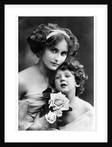 Woman and child by Anonymous