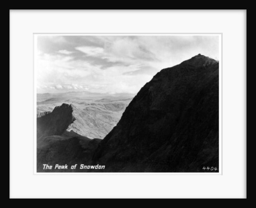 The Peak of Snowdon, Wales by Anonymous