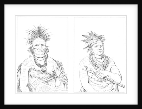 Grand Pawnees, Fort Leavenworth, Lower Missouri by Tofswill and Myers