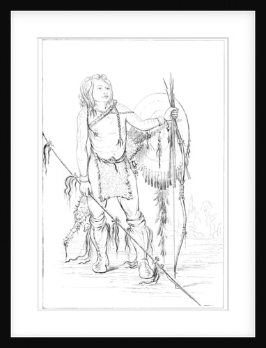 Comanche chief, the great Comanche village by Myers and Co