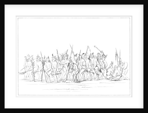 Dog dance of the Sioux by Myers and Co