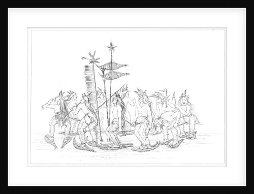 Chippewa snowshoe dance by Myers and Co