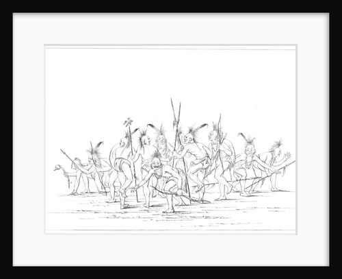 Discovery dance, Sac and Fox, Rock Island, Upper Mississippi by Myers and Co