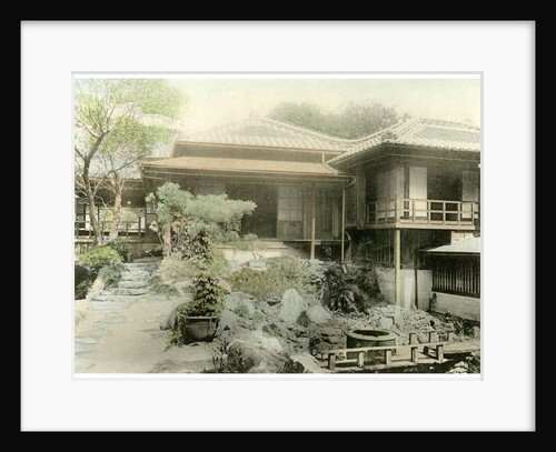 Rear corner of a Japanese house by Anonymous