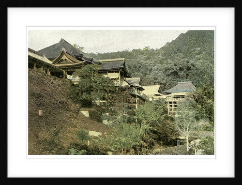 Kiyomizu Temple, Kyoto, Japan by Anonymous