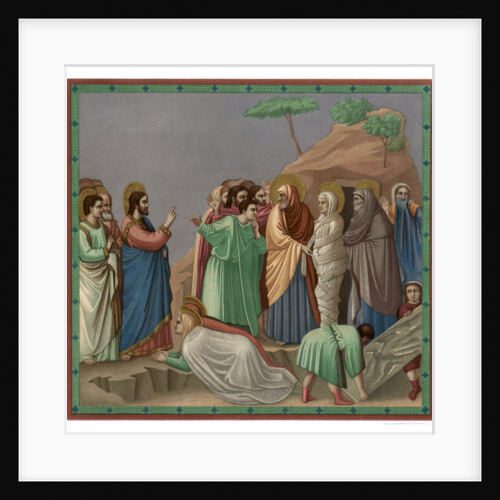 Scenes from the Life of Christ: Raising of Lazarus by Franz Kellerhoven