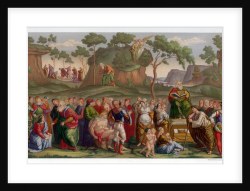 Moses's Testament and Death by Franz Kellerhoven