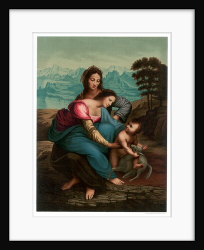 The Virgin and Child with St Anne by Franz Kellerhoven