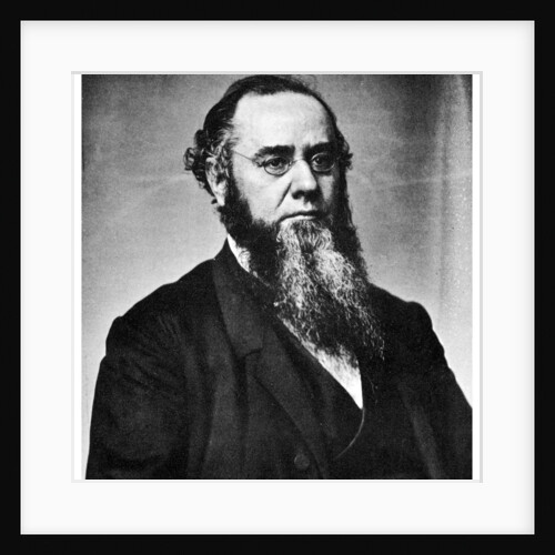 Edwin McMasters Stanton, President Lincoln's Secretary of War, 1860s by Anonymous