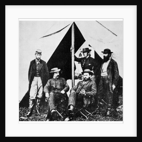 General McClellan's headquarters, Antietam, Maryland, American Civil War by Anonymous