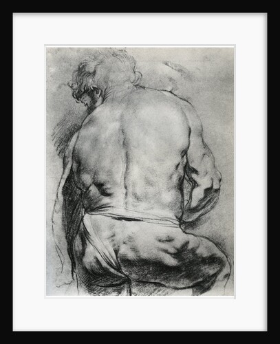 The Back of a Nude Man by Anonymous