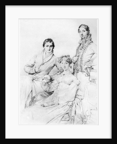 Mr and Mrs Joseph Woodhead, and Mr Henry Comber, Rome by Anonymous