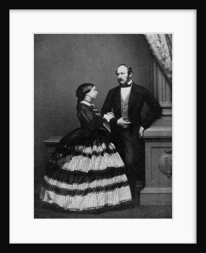 Queen Victoria and Albert, Prince Consort by John Jabez Edwin Mayall