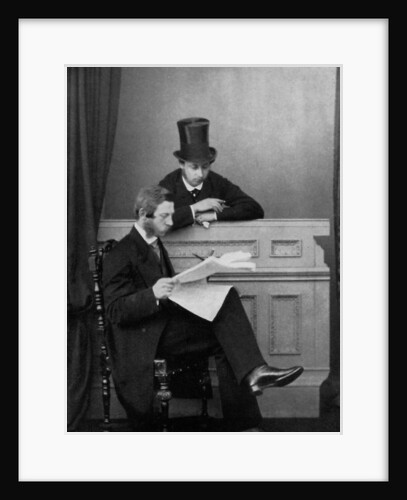 The Prince of Wales and Crown Prince Frederick William of Prussia, Windsor by Anonymous