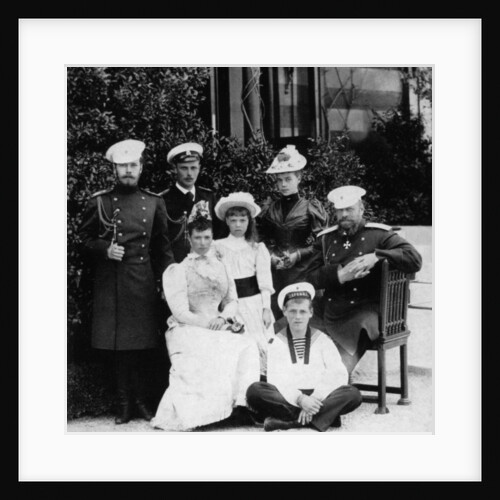 The Russian Imperial family by Anonymous