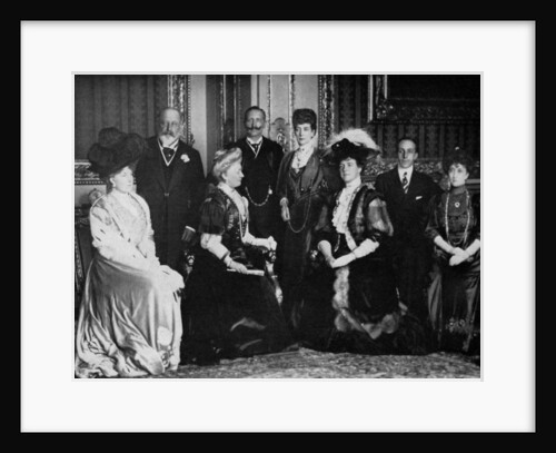 European royalty at Windsor Castle by Anonymous