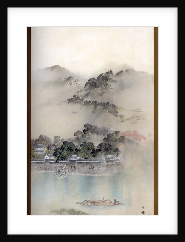 A Spring Morning on the River Yodo by Wilhelm Greve