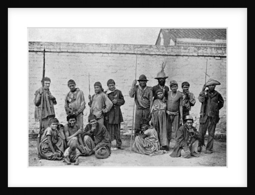 Chavantes (Xavante) indians, São Paulo, Brazil by A Frisch