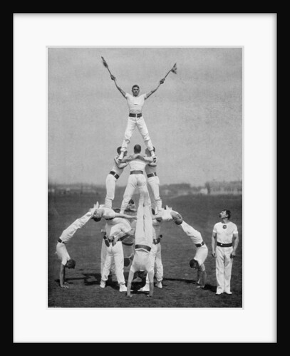 Display by the staff of the Aldershot gymnasium, Hampshire by Gregory & Co