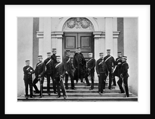 Field Marshal Lord Roberts and his headquarters staff, Kilmainham, Ireland by Lafayette