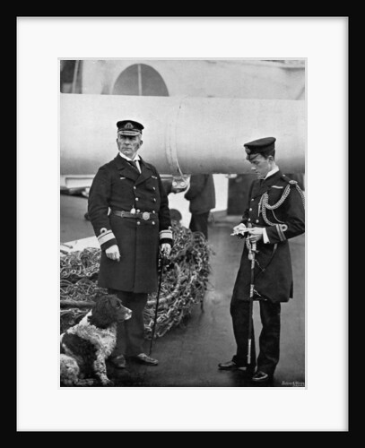 Rear-Admiral Arthur Alington and his Flag Lieutenant, William George Elmhirst Ruck-Keene by Gregory & Co