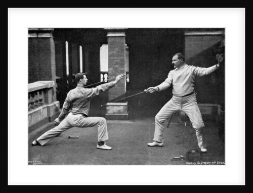 The fencing masters of the 1st Life Guards by W Gregory