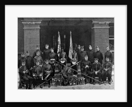 The officers and colours of the 1st Battalion, Royal Scots Fusiliers by Wyrall & Son