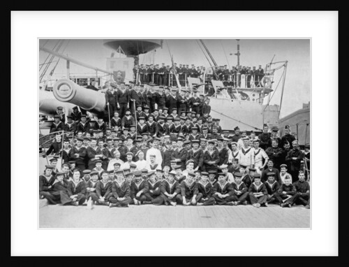 The company of the battleship HMS Howe by R Ellis
