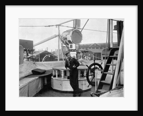 A holophote on board HMS Imperieuse by A Debenham
