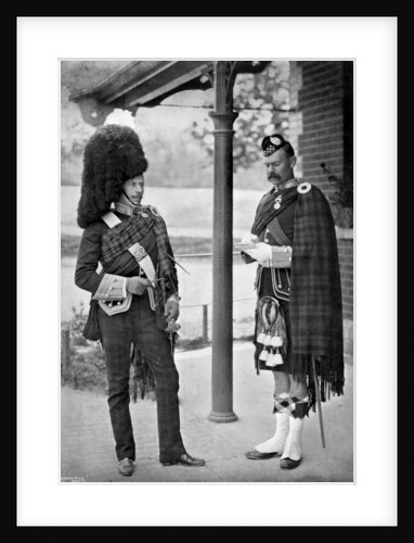 The Colonel of the 1st Battalion Argyll and Sutherland Highlanders by Gregory & Co