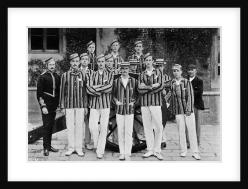 The Royal Military Academy cricket team by Hudson & Kearns