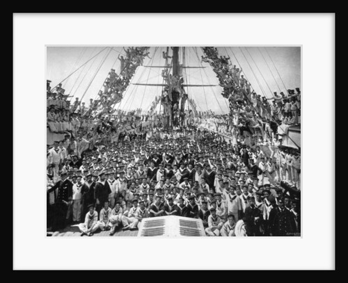 The lads of the training ship HMS Impregnable by WM Crockett
